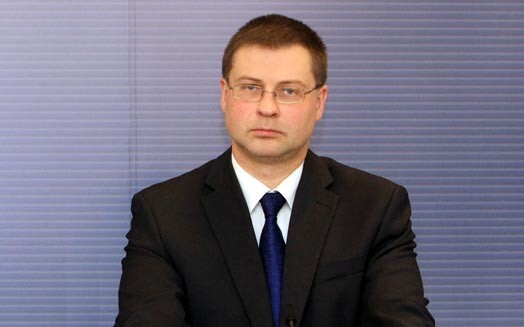 Latvijas premjers Valdis Dombrovskis