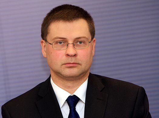 Premjers Valdis Dombrovskis.