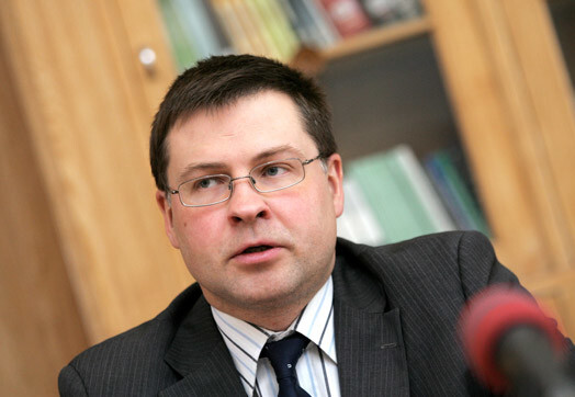 Premjers Valdis Dombrovskis.