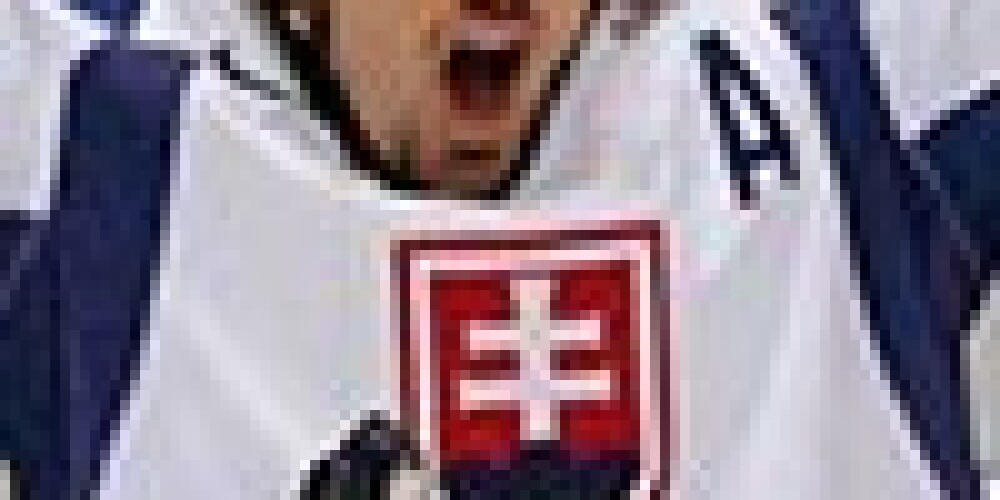 Slovākijas hokeja izlase ceturtdaļfinālā sensacionāli pieveic Kanādu