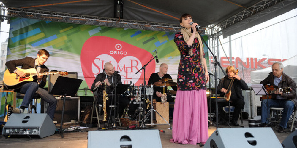 „Origo Summer Stage” visu vasaru Stacijas laukumā iepazīstina ar Latvijas mūzikas dzīvi