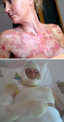 Жена и муж после адского отдыха