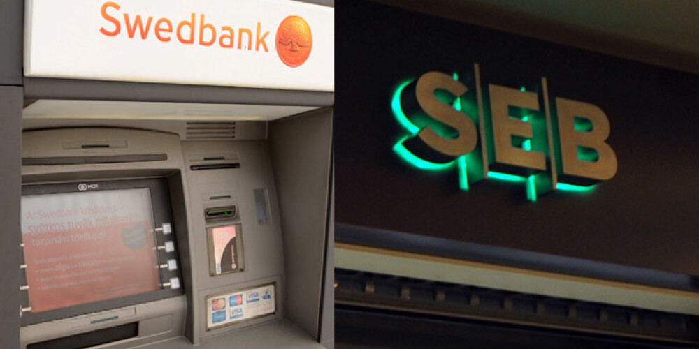 Visvairāk iedzīvotāju par drošām bankām uzskata "Swedbank" un "SEB banku"