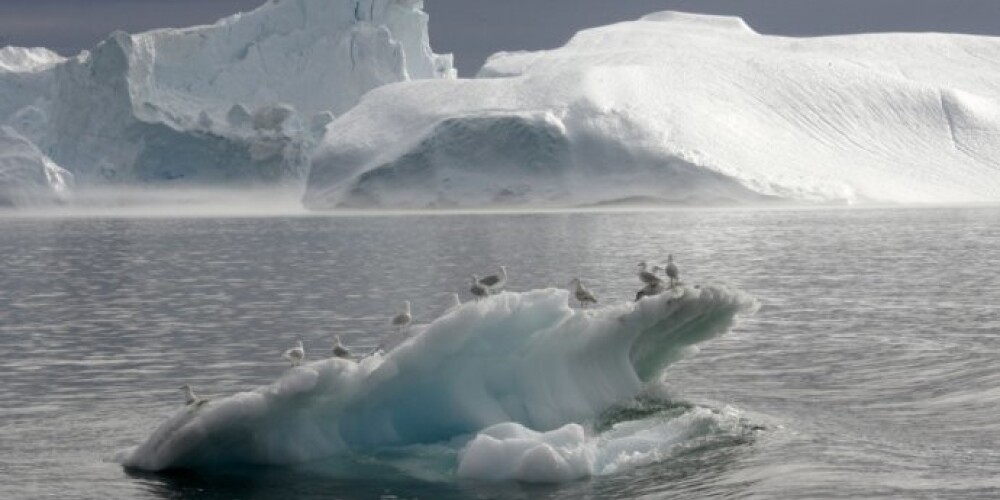 Ledus daudzums Arktikā - mazākais kopš novērojumu sākšanas