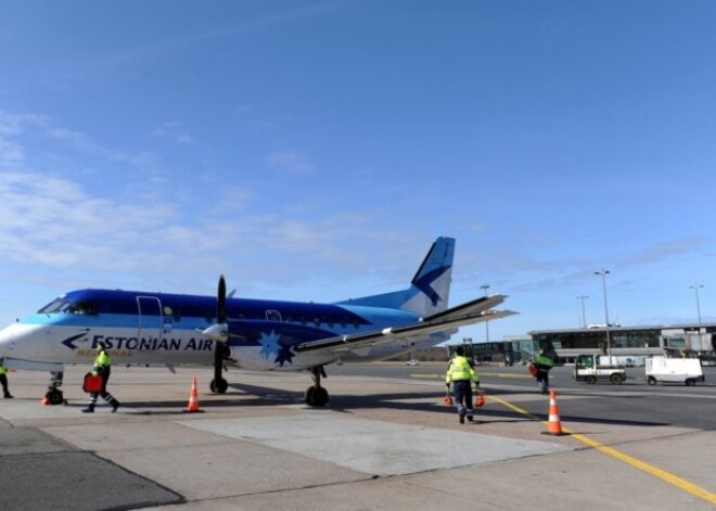 "Estonian Air" rudenī pārtrauks lidojumus uz Rīgu