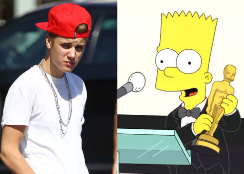 Džastins Bībers Simpsonos mēģinās iekļūt talantu šovā, kurā Bārts spēlē klavieres.