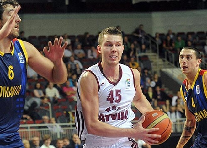 Latvijas vīriešu basketbola izlase neatstāj cerības Rumānijai