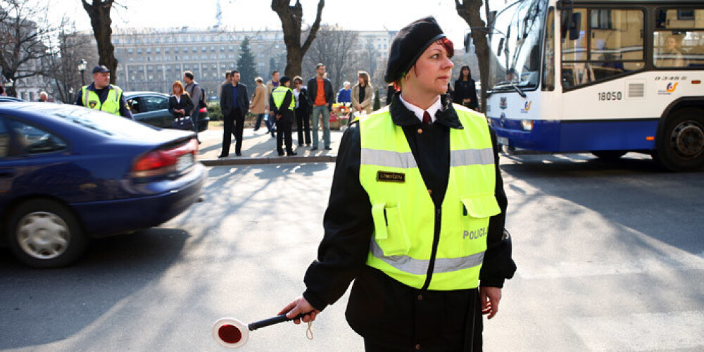 Чтобы предотвратить возникновение пробок, на улицах будут работать регулировщики движения.