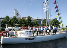 Latvijas jahta "Spaniel" izcīnījusi godalgotas vietas regatē "The Tall Ships Races"