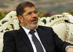 Ēģiptes prezidents Mohameds Mursi .