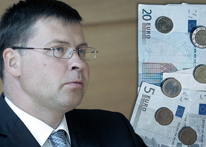 Dombrovskis: par eiro ieviešanu Latvijā tiks izlemts nākamā gada sākumā