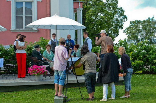 Jaunās sezonas filmēšana.