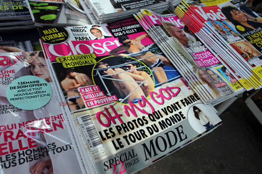 Номер журнала со скандальными фотографиями уже в продаже.