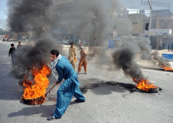 Pakistānā protestē pret antiislāmisko filmu