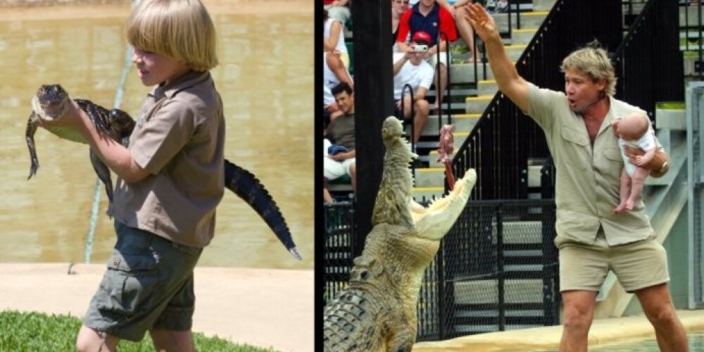 Погибшего «охотника за крокодилами» заменил его 8-летний сын
