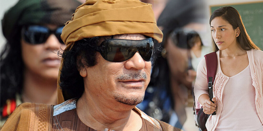 Soraija pie  Kadafi dzīvojusi 5 gadus, un šo gadu laikā vairākkārt tikusi sista un izvarota. Tirānam arī esot labpaticies urinēt uz savām pusaugu verdzenēm.