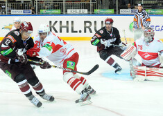 Gunta Galviņa gūtie vārti ļāva Rīgas "Dinamo" pārtraukt zaudējumu sēriju.