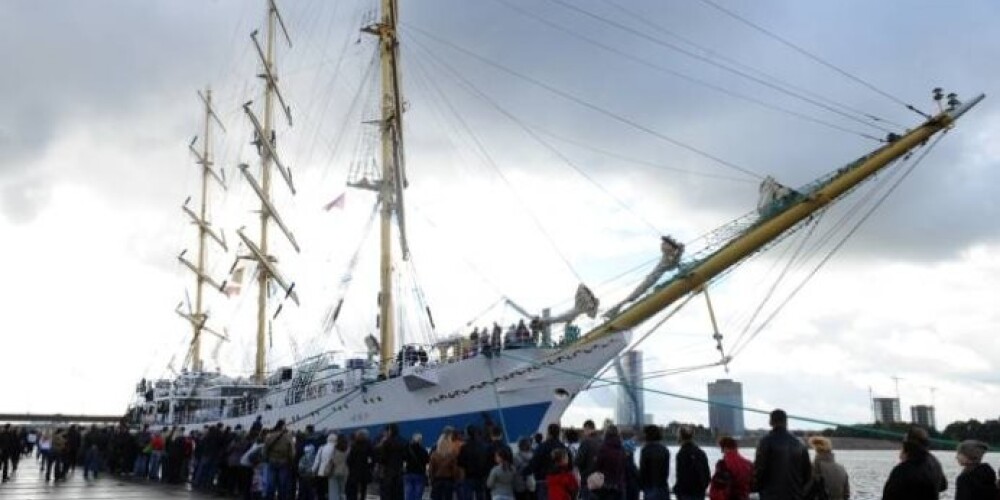 На паруснике «Мир» расскажут о регате The Tall Ships Races 2013