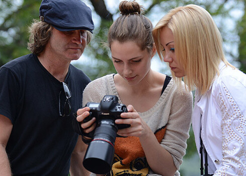 Модель Анна потрясла своей красотой всех французов и даже француженок.