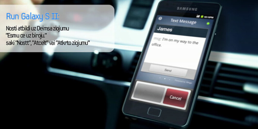 Samsung Galaxy videoprezentācijā rada jaunu latviešu valodu. VIDEO