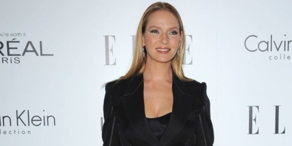 Ума Турман назвала дочь странным именем из семи слов