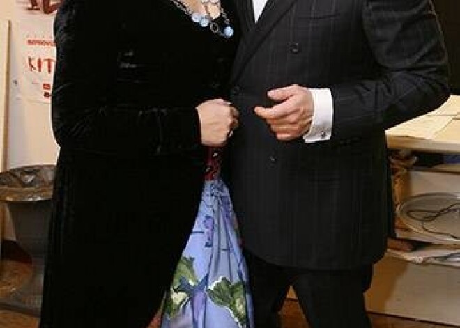 Jolanta ar vīru Denisu Paškeviču