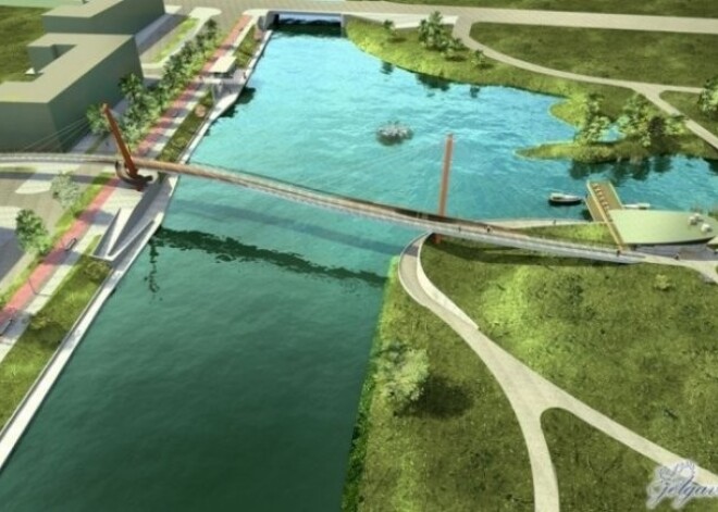 Jelgavā atklās jauno Mītavas tiltu pār Driksas upi