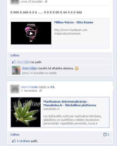 Kārļa Zatlera rosinājums sociālajā tīklā „Facebook”