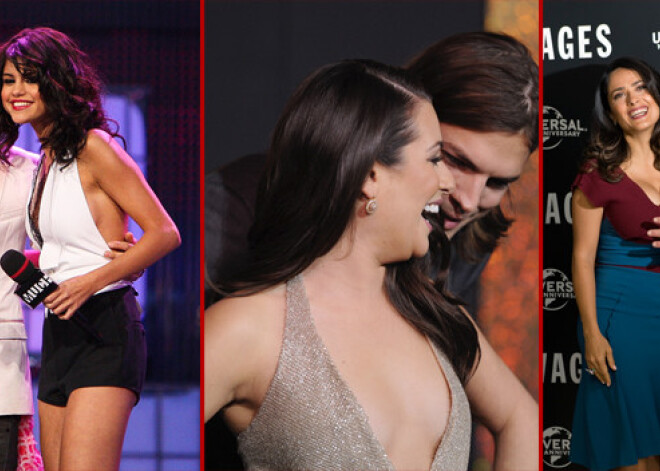 Звезды, которых притягивает чужое декольте