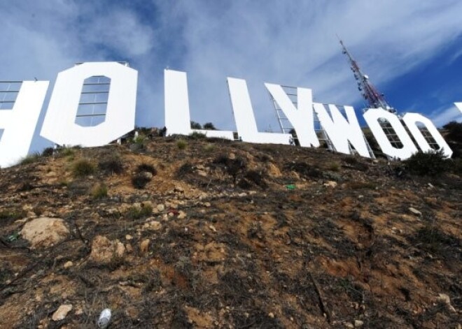 Atjaunots slavenais uzraksts "Hollywood". FOTO