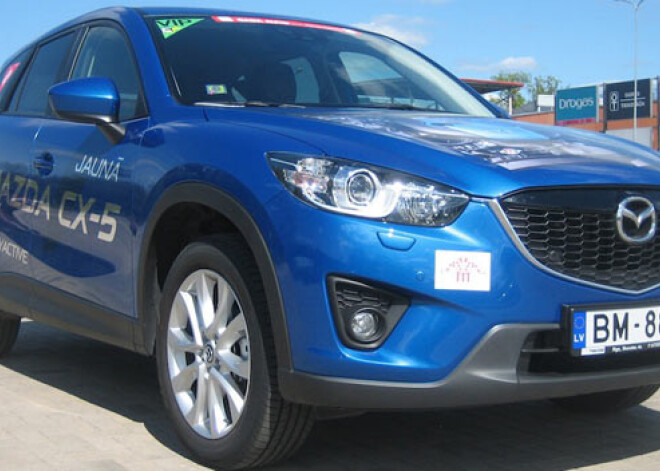 Mazda CX-5 kļūst par Japānas Gada auto, Latvijā - tikai par bezceļa karali