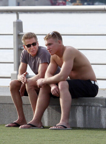 Грубер и Кляйн расстались в январе этого года