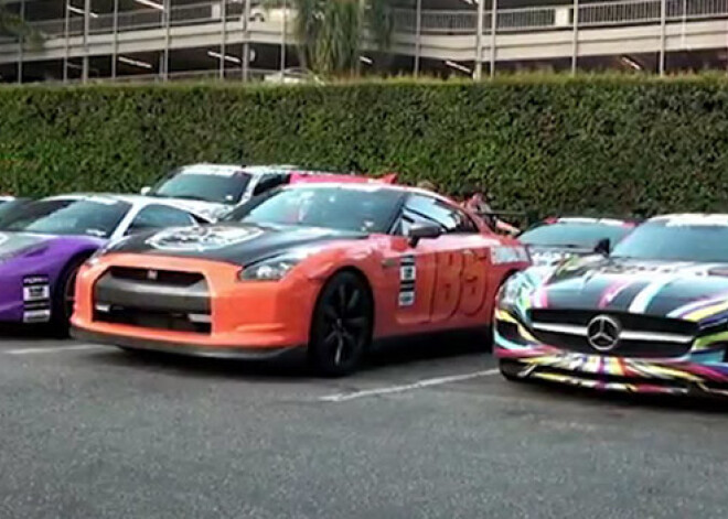 Gumball 3000 nākamgad piestās arī Latvijā. VIDEO