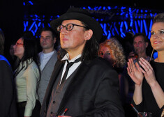 Juris Kulakovs atpūšas naktsklubā. FOTO