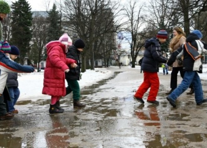 Gadumijā gaidāms atkusnis, lietus un spēcīgs vējš