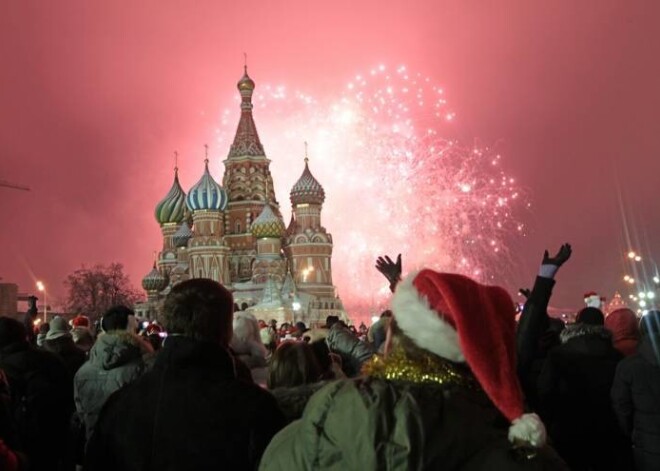 Gadumijas svinības Maskavas Sarkanajā laukumā 2012/2013