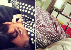 Rianna un Kriss Brauns jauno gadu sagaidījuši zem vienas sedziņas – par to liecina abu mūziķu blogos ievietotās fotogrāfijas. Lai gan Kriss Brauns savējo ātri izdzēsa, pasaule to jau bija piefiksējusi.