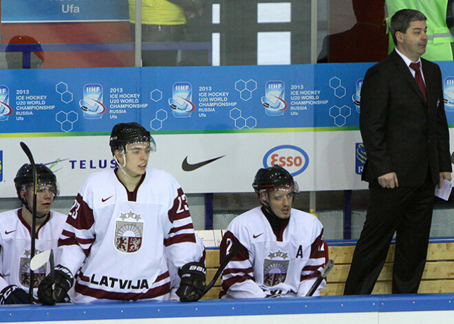 U-20 hokeja izlase pārliecinoši zaudē Vācijai un atstāj augstāko divīziju. FOTO