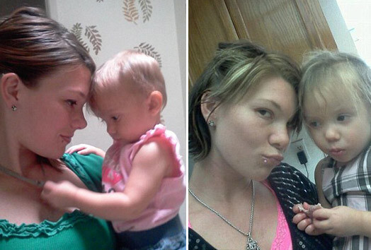 Аманда Соренсен и дочь ее бойфренда, которой уже нет в живых