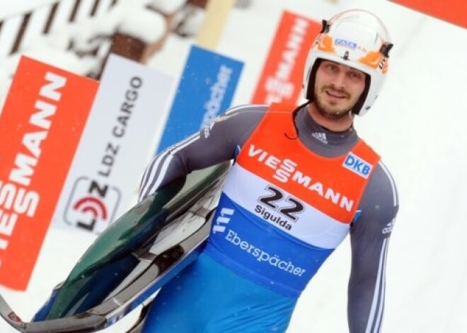 Kivleniekam septītā vieta Eiropas čempionātā kamaniņu sportā