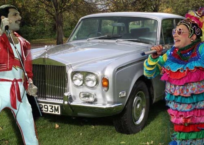 Verka Serdjučka brauks ar Fredija Merkūrija Rolls-Royce. FOTO. VIDEO