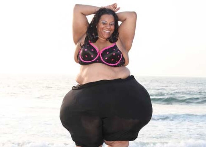 Самая большая попа в мире. ВИДЕО