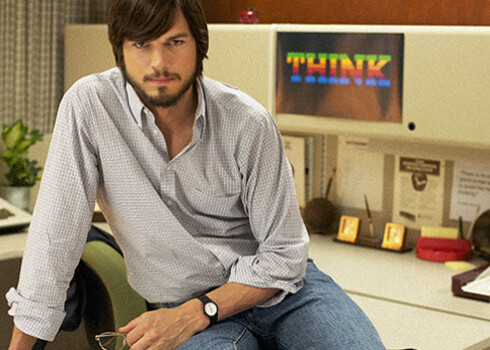 Катчер в роли Стива Джобса в биографическом фильме о жизни предпринимателя