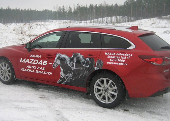 Jaunās paaudzes Mazda 6 jeb gepards pirms medībām. FOTO. VIDEO