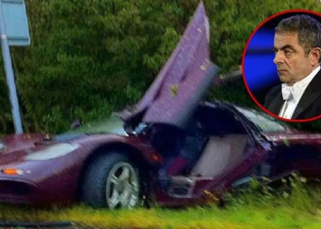 Par Mistera Bīna sadauzīto McLaren apdrošinātāji samaksā 733 550 latu. VIDEO