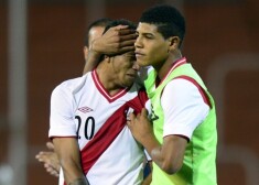 Peru futbolistiem pirms mačiem dos "Viagru"