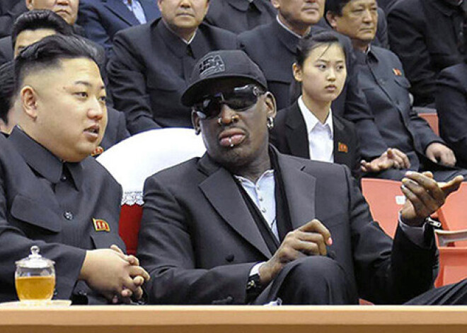 Deniss Rodmens: Kims Čenuns ir lielisks puisis. FOTO