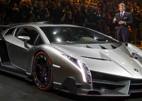 Гиперкар Lamborghini Veneno построен в честь 50-летия бренда