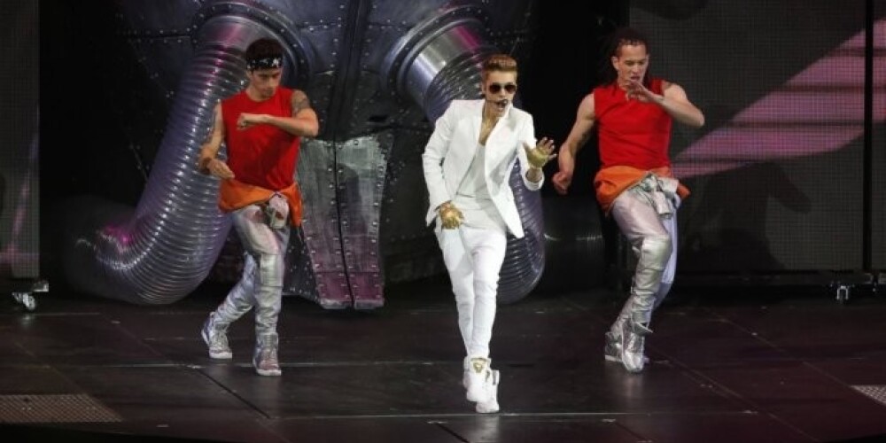 Концерт Бибера в Лондоне