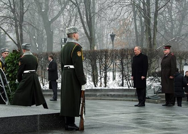 Piemiņas ceremonija Kijevā – Latvijas prezidents godina Golodomora upurus